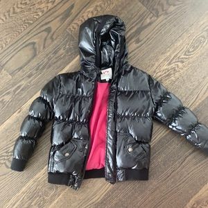 Appaman black sparkle puffer size 7
